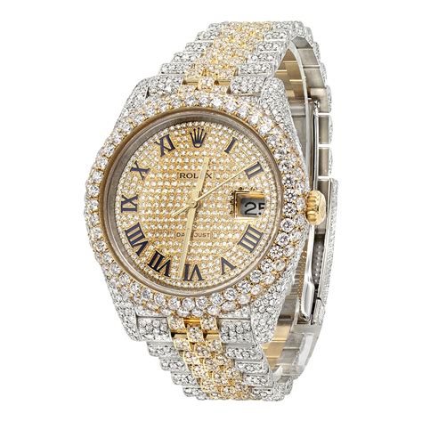 watches with faux diamonds